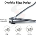 thumbnail image 2 of Premium Stainless Steel Nail Clippers, Nail Clipper Set with Sharp Nail File, Stainless Steel Nail Clippers, 2 of 5
