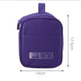 thumbnail image 5 of PiccoCasa Travel Toiletry Cosmetic Bag Hanging Makeup Storage Organizers, Purple, 5 of 6