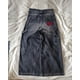 thumbnail image 5 of Pantalones vaqueros holgados de estilo urbano Wexwear de 3PM, estilo vintage, lavados, azules, estilo Y2K, estilo Harajuku, punk, rectos, informales, góticos, anchos, 5 of 5