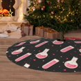 thumbnail image 5 of KLL 30" Christmas Tree Skirt Chemistry Tools 1 Xmas Tree Skirts Mat for New Year Xmas Holiday Party Indoor Outdoor Home Decoration, 5 of 5