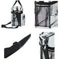 thumbnail image 6 of 12x12x6 inch PVC Tote Pack Bag Transparent See Through Clear Tote For Women, 6 of 6