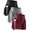 3 Pack:2006# Black&Grey&Wine Red, variant on Cadmus 2 in 1 Women's Workout Shorts for Athletic Gym Running Shorts with Phone Pockets,3 Pack, Black,Haze Blue,Light Green,L