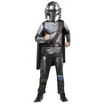 thumbnail image 1 of STAR WARS MANDALORIAN DELUXE LIGHT UP YOUTH COSTUME (CHILD) - Poly Jersey Jumpsuit Stuffed with Polyfill and Mondo-Tech Light Up Technology plus Mask, 1 of 3
