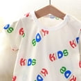 thumbnail image 5 of Karoyedx Newborn Baby Boy Rompers Baby Boy Romper Short Sleeve Baby Romper Jumpsuit with Snap Closure Infant Newborn Boy Clothes White Size,6-9 Months, 5 of 6