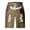 Green, variant on IWRICH Men's Graphic Printed Retro Shorts Elastic Waist Drawstring Short Pants Casual Fashion Plus Size Pants with Pockets XL