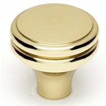 Alno A1154-PB 1-1/4" Cabinet Knob Polished Brass