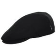 thumbnail image 3 of Wigens Carl Men's Classic Longshoreman 100% Wool Ivy Cap with Earflaps Black, 3 of 5