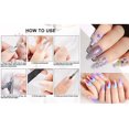 thumbnail image 2 of 500 Pcs Artificial Nail Tips False Nail, Natural Nail Tips With Clear Box, Long Coffin Shape, 2 of 4