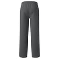 thumbnail image 5 of CPNG Boys Daily Fashion Cargo Pants Elastic High Waist Straight Leg Multi-Pocket Cargo Sweatpants Casual Jogger(Dark Gray,6-7 Years), 5 of 6