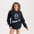thumbnail image 3 of Women's Gameday Couture  Black Vancouver Whitecaps FC Oversized Long Sleeve T-Shirt, 3 of 5