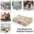 thumbnail image 7 of Son Blanket, Son Blankets From Mom Dad, Birthday Christmas Gifts For Son From Mom, I Love You Son Blanket Hug Presents To My Son, Son Warm Soft Bed Flannel Air Mail Letter Throw Blanket(30"x40"), 7 of 7