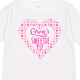 thumbnail image 4 of Inktastic Gran's Sweetie Pie with Pink Hearts Boys or Girls Long Sleeve Toddler T-Shirt, 4 of 5