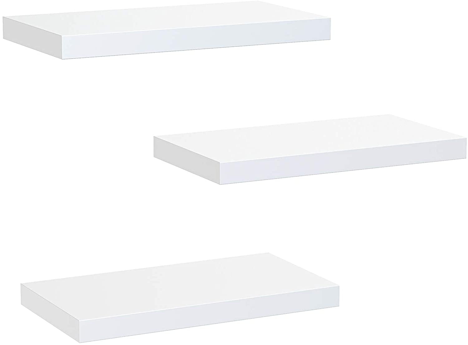3pcs/set Home Decor Wall Mounted Floating Shelves Storage Shelf Display
