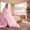 Pink, variant on Premium High-Loft Comforter, White, Cloud-Like Comfort, Weightless Embrace for Restorative Sleep.(White & Queen)