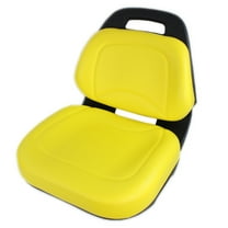E-AM136044 DirectFit™ Yellow Seat for John Deere Lawn Tractors