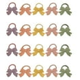 thumbnail image 1 of Preciosas gomas para el pelo para niñas, paquete de 20 coloridas gomas elásticas para el pelo con decoración de flores, 1 of 5