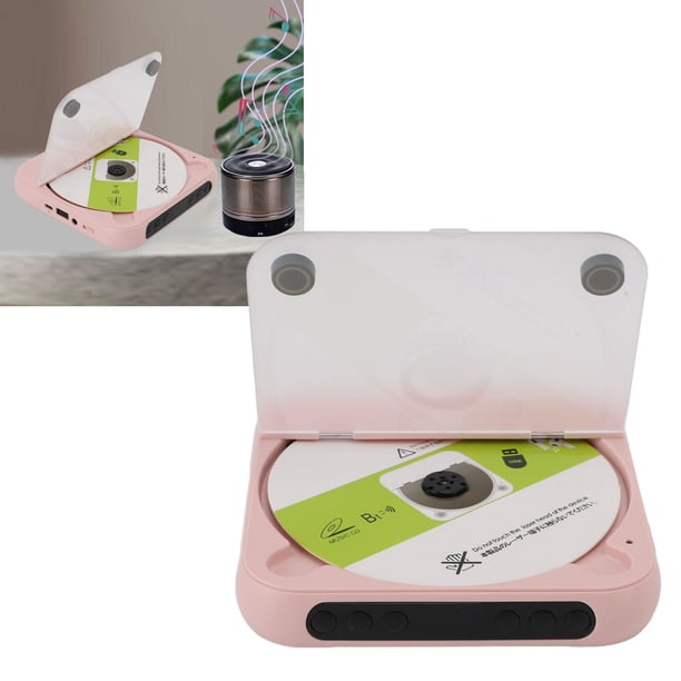 Reproductor De CD Portátil, Ajuste De Velocidad, Reproductor De Música Versátil, Compatible Con Entrada Auxiliar USB Para Viajes