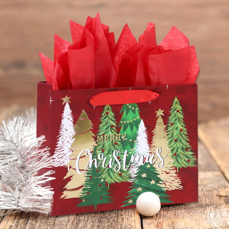Medium christmas gift bags bulk sale