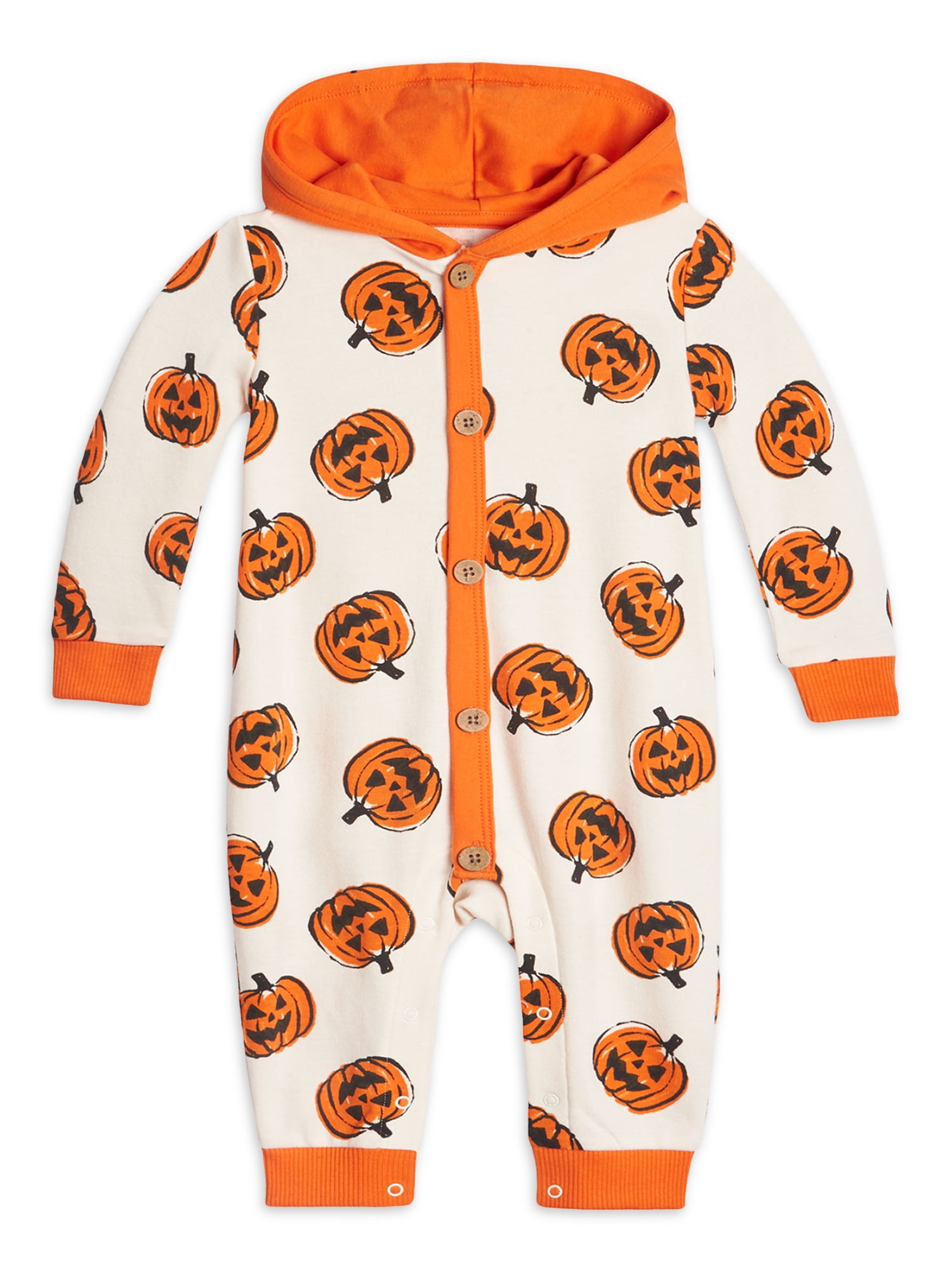 Wonder Nation Baby Halloween Rompers, Sizes 0/3M24M