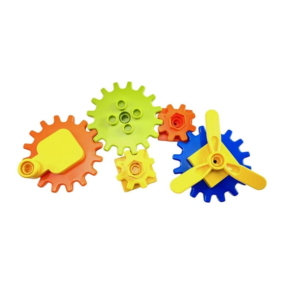 Tablero de actividades con ruedas dentadas, accesorios para tablero de actividades, juguete de viaje, juegos de habilidad básica, de actividades con