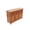 Amber Red - Distressed, variant on Greener Valley Long Sideboard Traditional Solid Wood, 3 Doors, 3 Drawers, 47.2" W x 15.7" D x 31.7" H