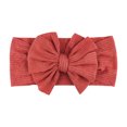 thumbnail image 1 of Jumpingount Cómoda diadema para niña, cintas para el pelo con lazos para recién nacidos y niños pequeños, diademas de nailon para niña Ropa, zapatos y accesorios Miscelánea Melon rojo, 1 of 6