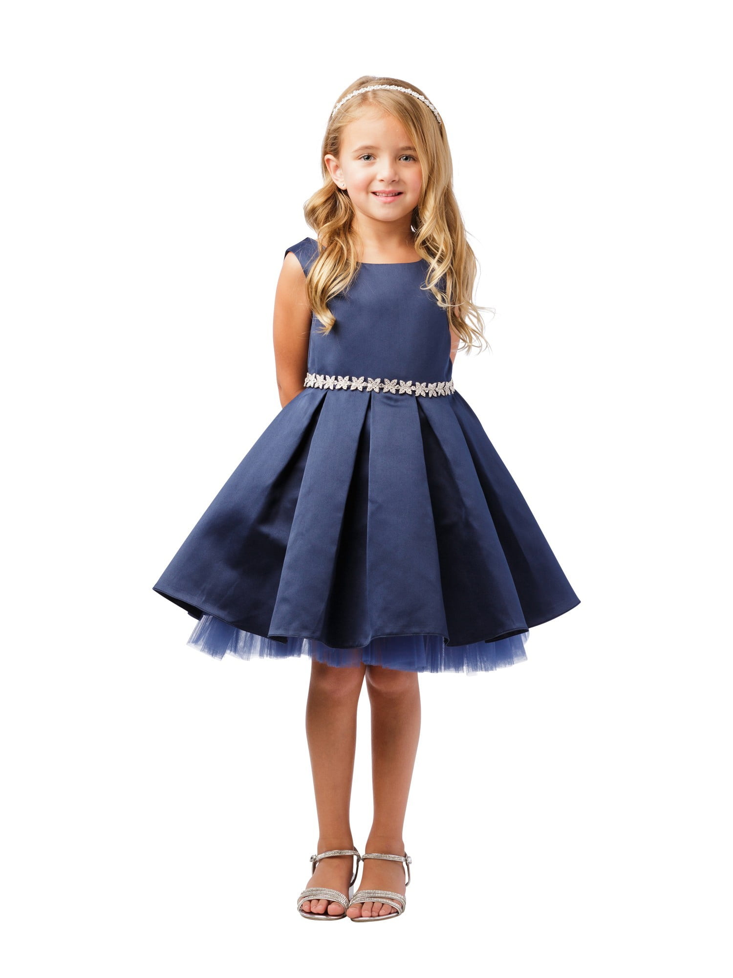 navy bridesmaid dresses kids