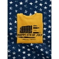 thumbnail image 3 of Happy 4Th Of July Flag Sweatshirt Men -Image by Shutterstock, Male 3X-Large, 3 of 4