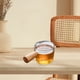 thumbnail image 1 of Jarra Medidora de cafe BLESIY 50ml vidrio transparente Mango de madera, 1 of 8