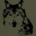 thumbnail image 3 of CafePress - Black And White Wolf Men's Value T Shirt - Men's Classic Graphic Cotton T-Shirt, 3 of 4