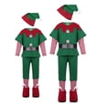 thumbnail image 1 of Navidad disfraz Cosplay ropa conjunto foto accesorios traje para  fiesta juego de rol carnaval Decoración Hombres 110cm 140cm Hugo Ropa de elfo, 1 of 9