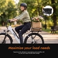 thumbnail image 6 of Actbest 26" Electric Bike for Women, 500W Powerful Motor, 48V 7.8Ah Battery, 7-Speed, Front Suspension, LCD Display, Wide Saddle, Mountain E-Bike for Adults, 6 of 8