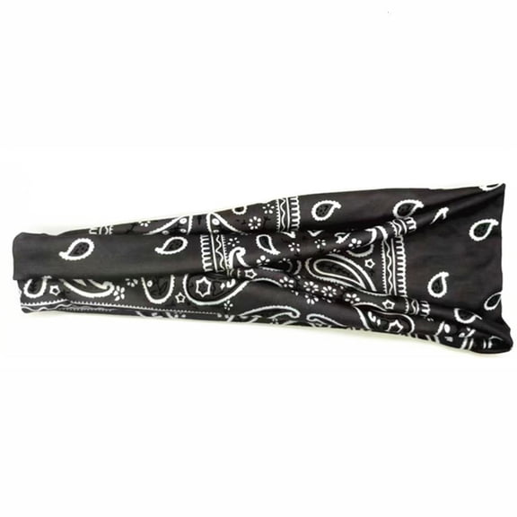 Wide Headband Hair Styling Available in Multiple Colors for Sport Sweatband