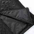 thumbnail image 7 of Bienzoe Women Casual Quilted Sleeveless Light Weight Vest Stretch Rib Black M, 7 of 7