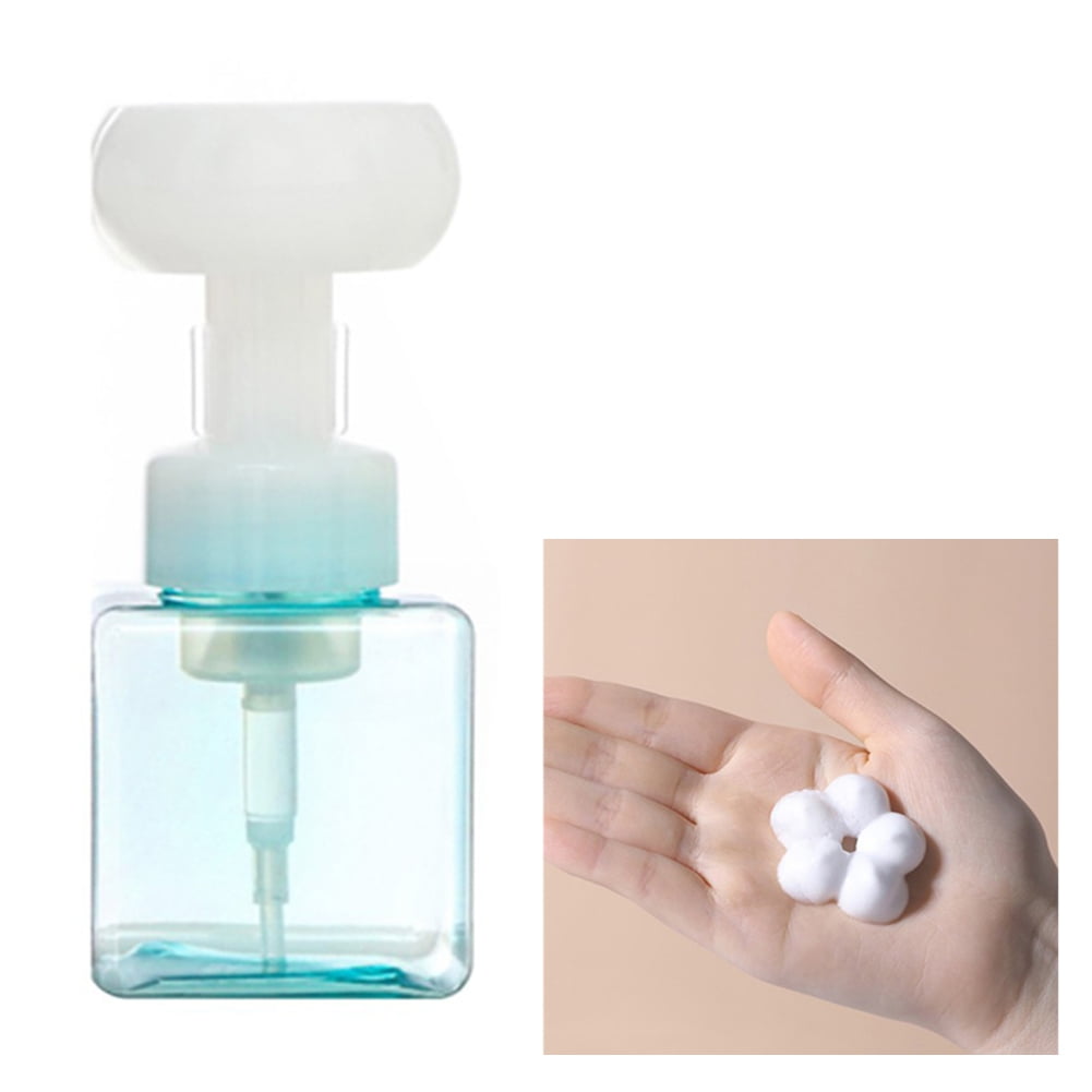 Flower Shape Foam Bottle, Plastic Empty Foaming Hand Soap Pump Bottles