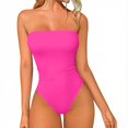thumbnail image 4 of Stamzod Swimsuit for Women 2026 One Piece Tummy Control Bathing Suit Off The Shoulder Summer Women's Swimwear, 4 of 6