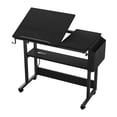 thumbnail image 2 of ModFusion Adjustable Standing Desk, Black, 31.49 in x 15.7 in, 2 of 7
