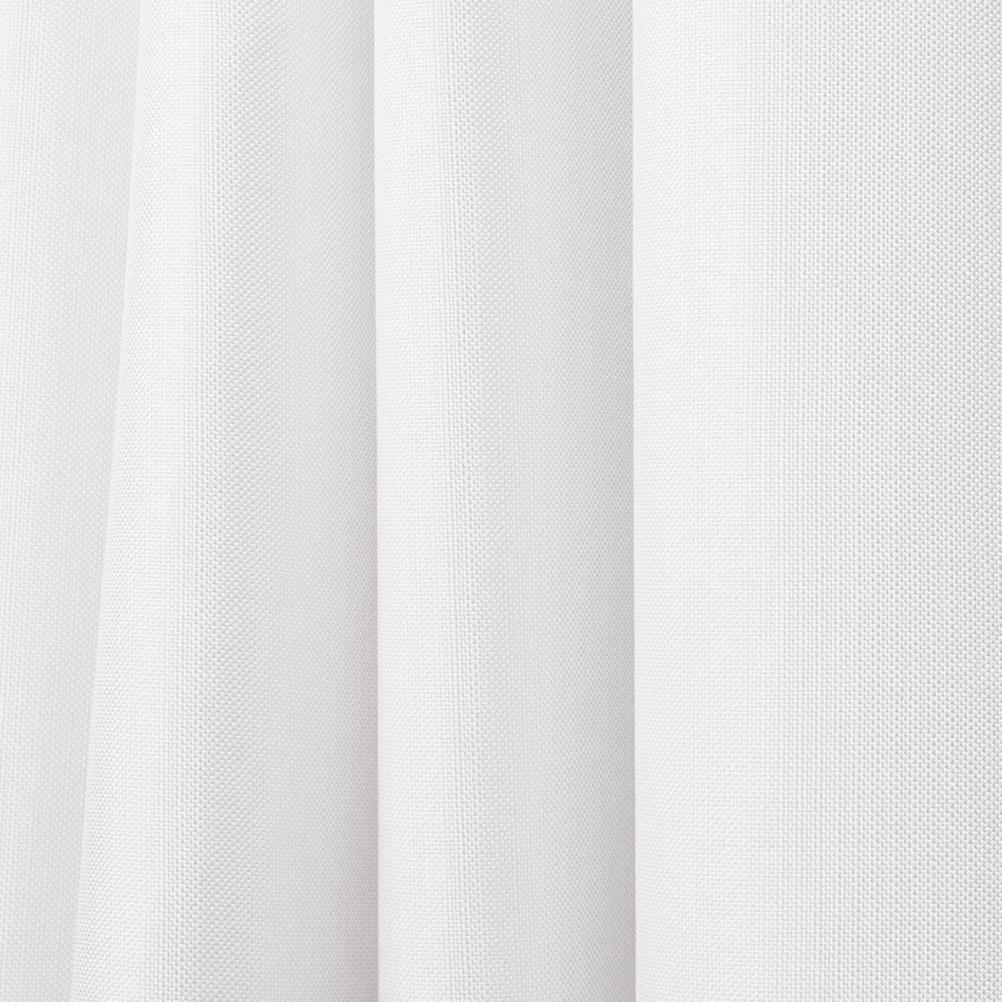 Exclusive Home Curtains Biscayne Indoor/Outdoor Two Tone Textured Tab Top Curtain Panels, 54"x120", White, Set of 2