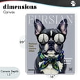 thumbnail image 4 of Stupell Industries Art Deco Fursian Dog Fashion Magazine Canvas Art, 16 x 20, by A Barefoot Stylist, 4 of 8
