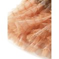 thumbnail image 4 of Txlixc Falda de Busto Largo de Malla para Mujer, Falda de Media Capa de Dobladillo Ancho de Cintura Elástica de Color Degradado de Estilo Ocio de Primavera Verano para Mujer Txlixc Moda, 4 of 6