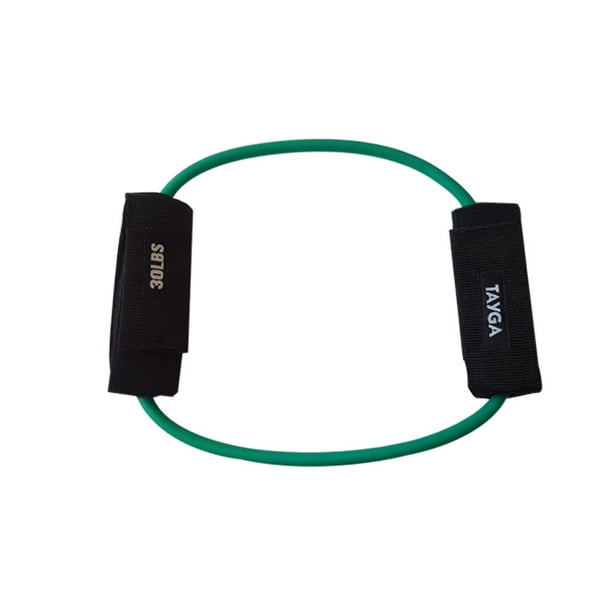 Liga de Resistencia para Tobillo 30 Lb Tayga Power Band Tubular Verde