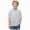 L101-Light Gray, variant on CAUYDY Boys Polo Shirts Kids School Uniform Shirts Short Sleeve Girls Collared Shirts(L101-Blue,3-4 Y)