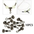 thumbnail image 3 of serony 10Pcs Ball Bearing Fishing Swivel Connectors Carp Rings Heavy Duty Ring S, 3 of 9