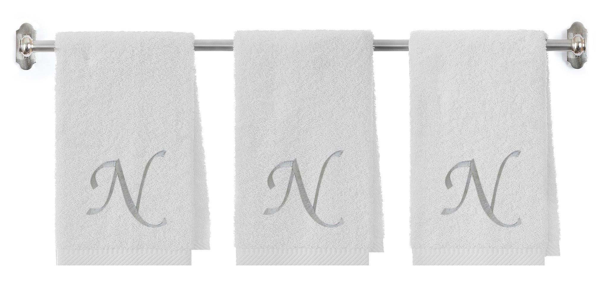 Embroidered Terry Cotton Hand Towel for Bathroom and Kitchen Spa Terry Cotton Hand Towel 18