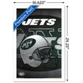 thumbnail image 3 of NFL New York Jets - Helmet 16 Wall Poster, 14.725" x 22.375" Framed, 3 of 6