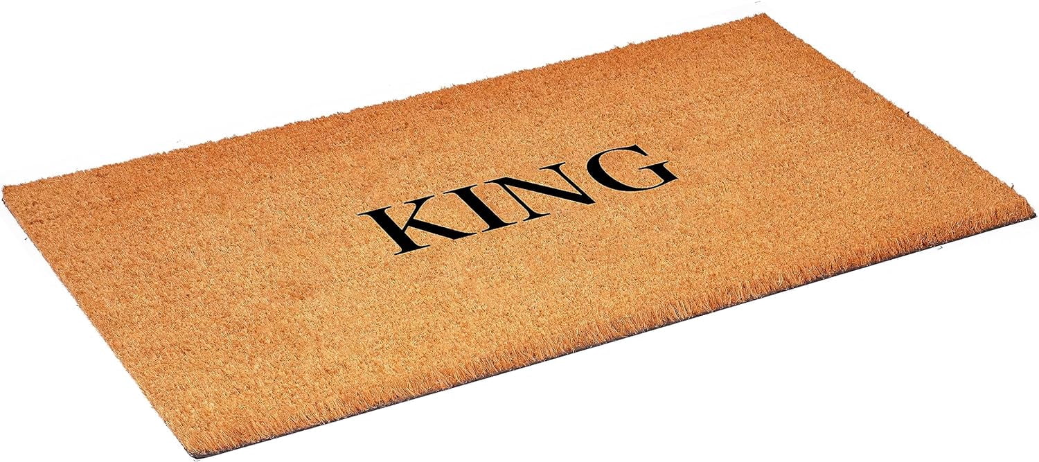 Calloway Mills 111382448 Bold King Personalized Doormats 24" x 48"