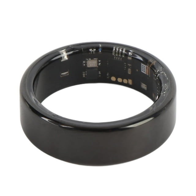 Bague Intelligente, Traqueur de Mise en Forme BT à Modes Multiples Haute Précision Étanche 5ATM pour Exercice Quotidien 0.682 Po ID 2.14 Po Circonférence Interne,0.714 Po ID 2.24 Po Interne