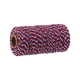 thumbnail image 2 of Billuyoard Cuerda de cuerda de algodón fácil de usar para decoración del hogar y envoltura de regalos Cuerdas de cuerda de cinta de algodón Artesanía Rojo Azul + Blanco, 2 of 6