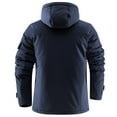 thumbnail image 4 of Men's Winter Ski Snow Jacket Mountain Waterproof Windproof Rainproof Jacket Plus Velvet Warm Coat, 4 of 7