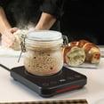 thumbnail image 5 of XYKA Dough Starter Warmer with Precise Thermostat Control, Easy Clean Glass Base, Stable Sourdough Starter Warmer Perfect for Dough, Yogurt or Melting (70-100°F), 5 of 8